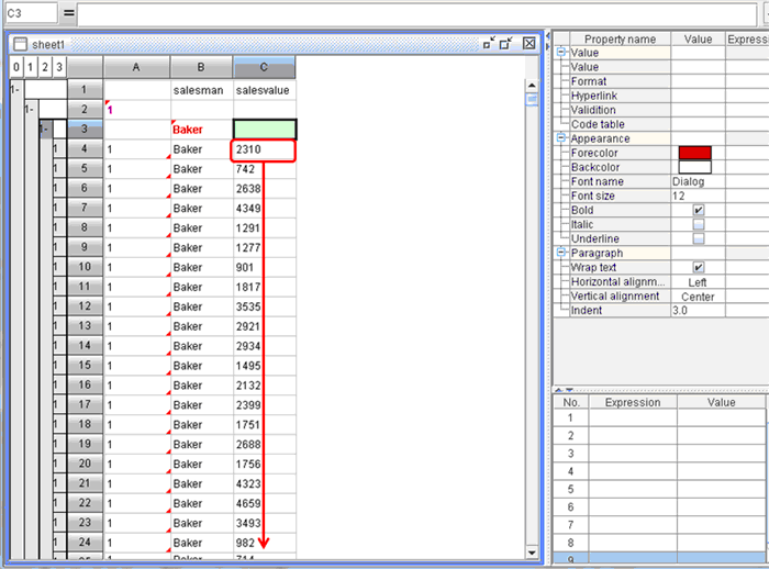 esCalc to find monthly top salesmen-13