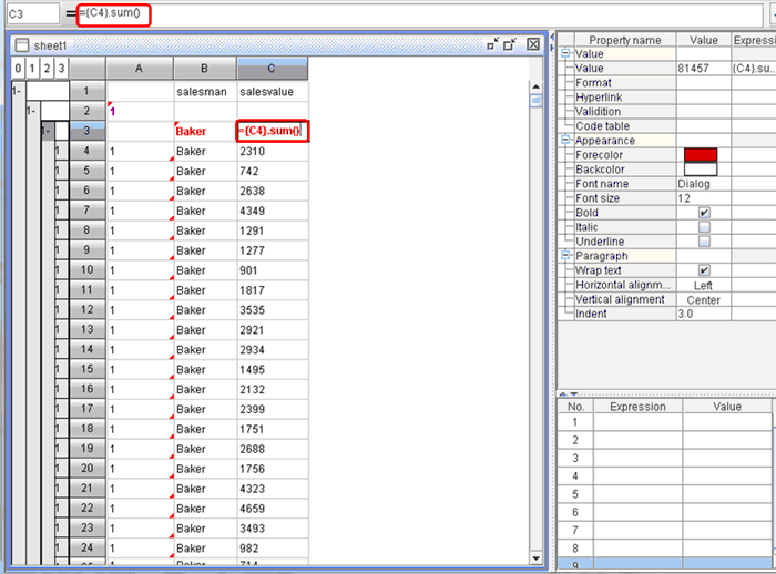 esCalc to find monthly top salesmen-14