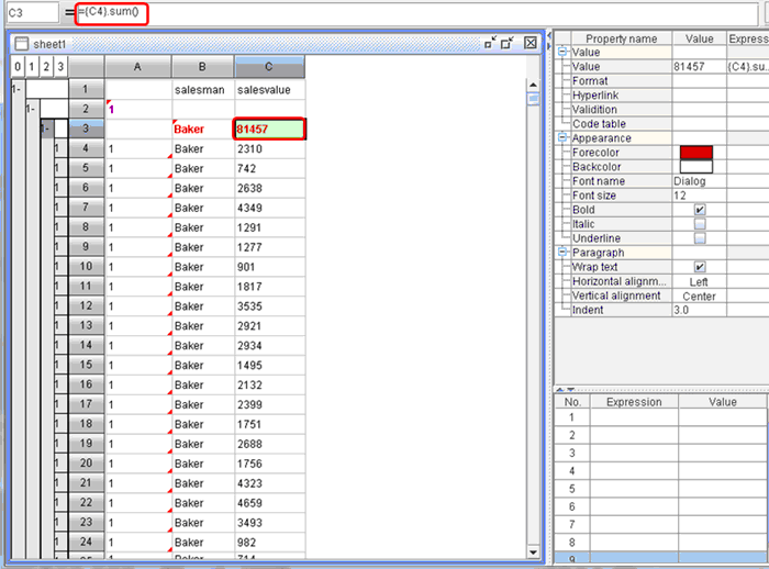 esCalc to find monthly top salesmen-15