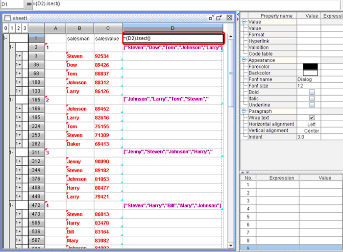 esCalc to find monthly top salesmen-24