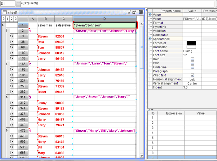 esCalc to find monthly top salesmen-25